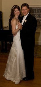 Beautiful smiles to finish off a perfect first dance as husband and wife.