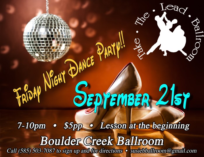 21sr Dance party Flyer