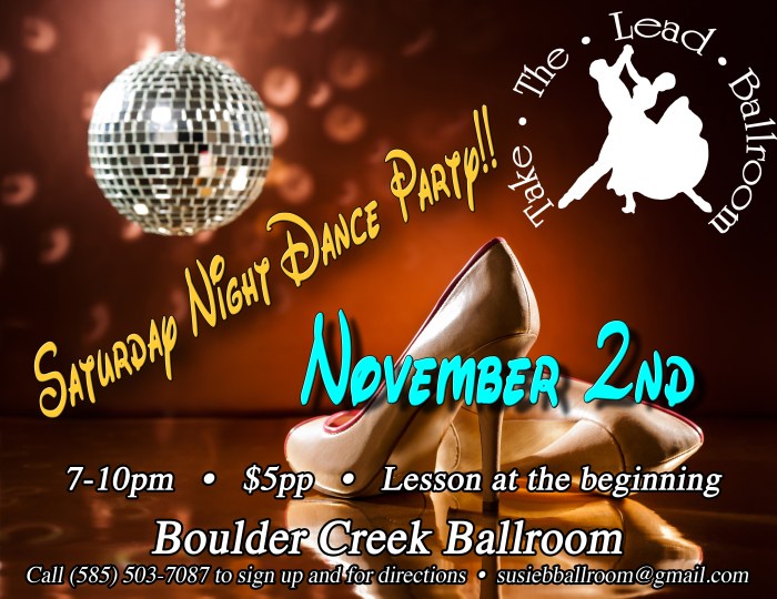 Dance party Flyer November copy